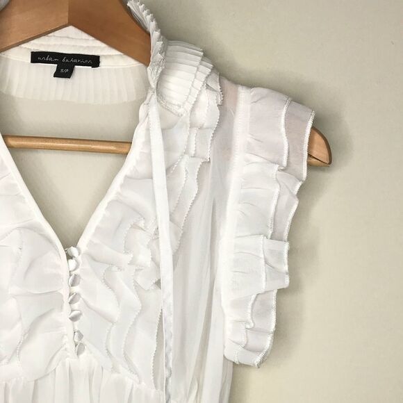 Urban Behavior Sz S White Blouse - Picture 1 of 6